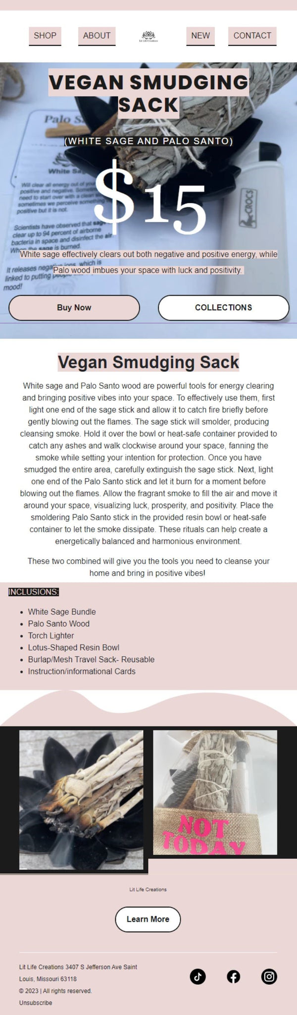 The Vegan Sage Kit