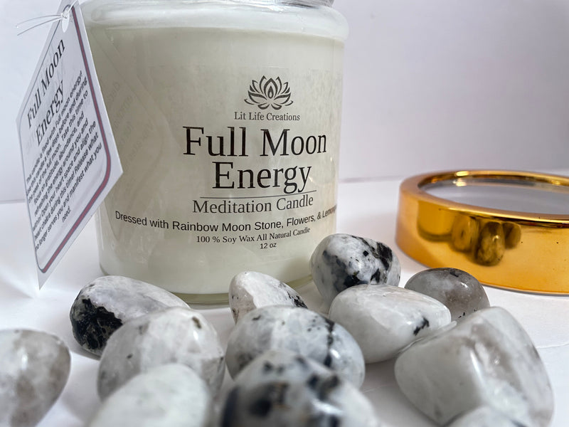 Full Moon Energy Candle Guided Meditation