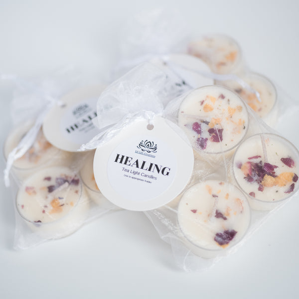 Healing Tea Light Meditation Candles