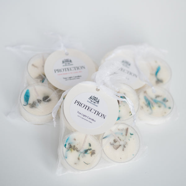 Protection Tea Light Meditation Candles