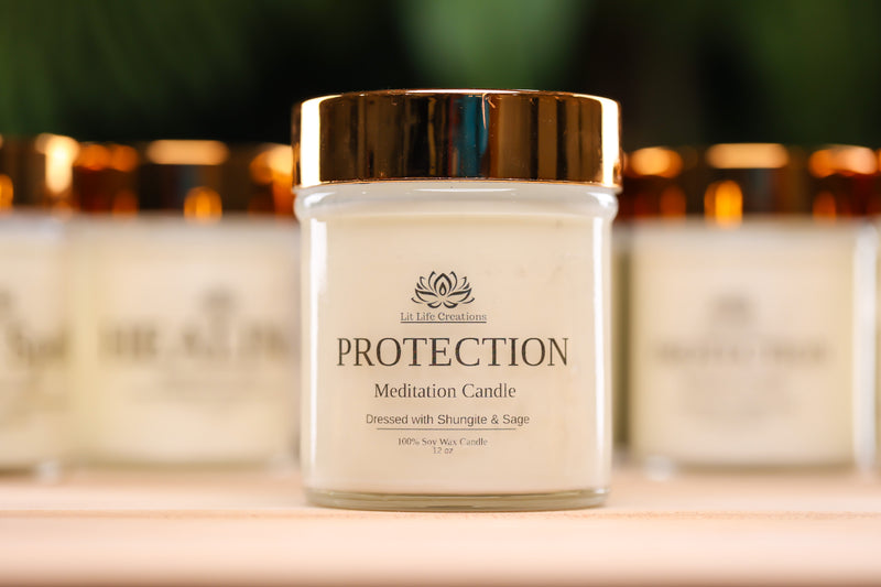 Protection 10 Min Guided Meditation with The Protection Mediation Candle