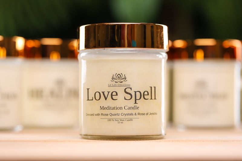 Love Spell: Guided Meditation with Love Spell Candle for Self-Love and Inner Peace