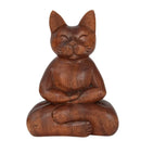 Meditative wooden figures