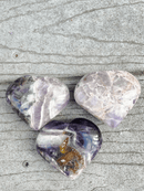 Amethyst Heart Shaped Crystals