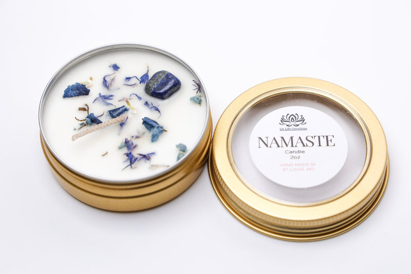 Namaste Meditation Minis-Sample Size 2oz Candles