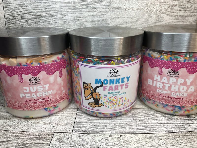 Sprinkle Candles-Birthday, special occasion, uplifting