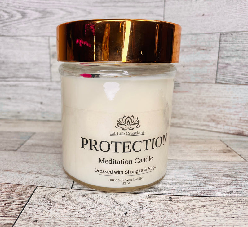 Protection Meditation Candle