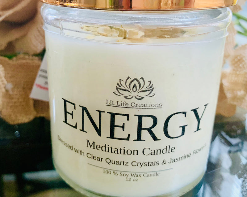 Energy Meditation Candle