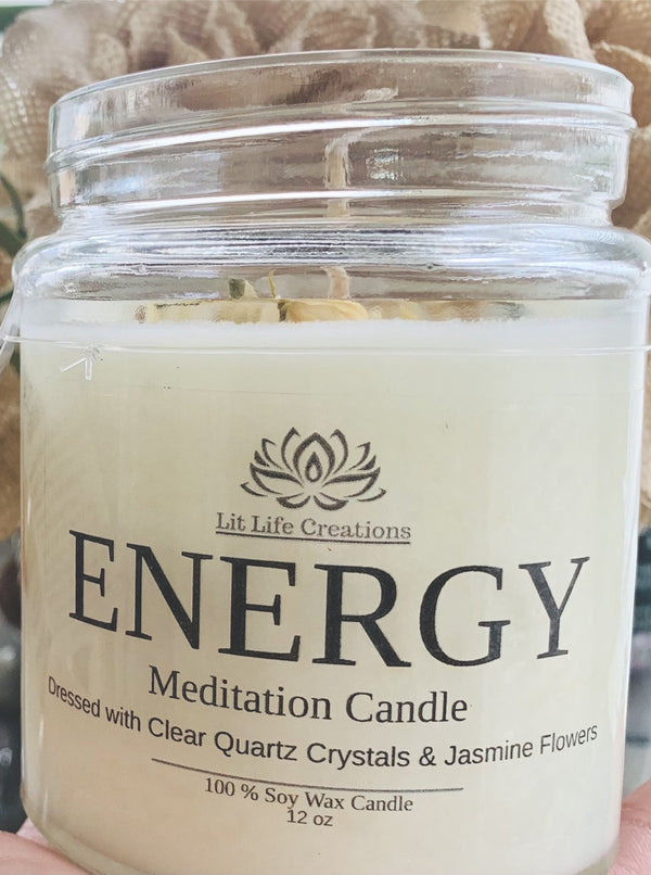 Energy Meditation Candle