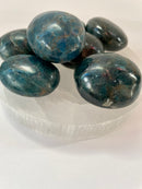 Blue Apatite Palm Stone